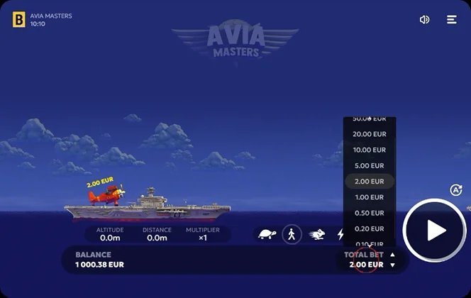 Avia masters flugzeugspiel demo, avia masters